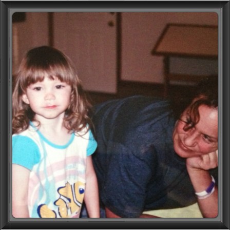 One of the few pictures I have of my sister and mother